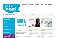 Desktop Screenshot of barnimalmo.se